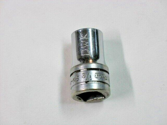Snap On 1/2″ 12 Point Shallow 1/2″ Drive Chrome Socket SW-161