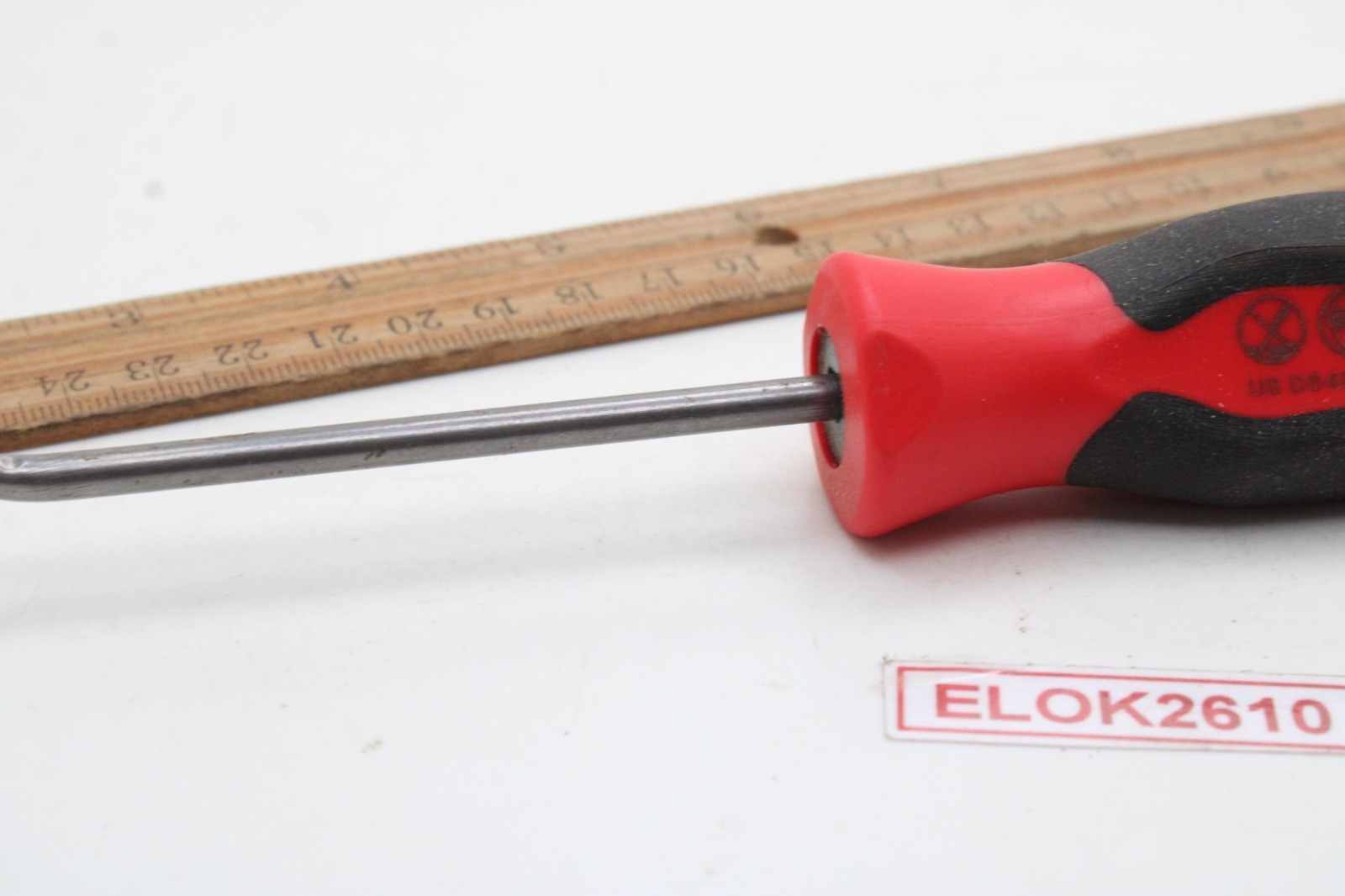Snap-on SG4ASHB 8″ RED Soft Grip Large Red/Black Handle Heavy-Duty Hook Pick USA