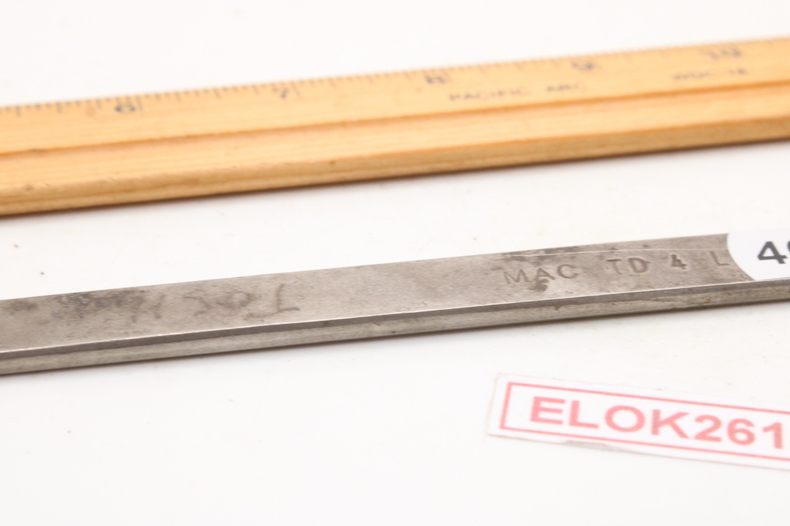 MAC Tools TD4L 7/16″ Thin Open End Tappet Wrench 10.25″ Modified USA