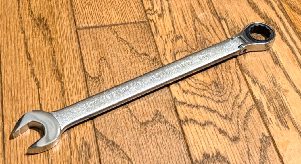 🇺🇸NEW PROTO Tools 19mm Metric Ratcheting Flex Head Combo WRENCH 12PT Anti Slip