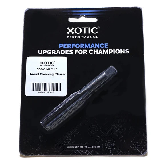 Automotive Thread Cleaning Chaser Tool M12 x 1.5 Clean Restore Bolt Threads