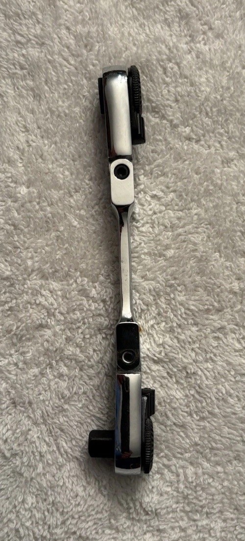 EZRED Micro Combo Dual Ratchet Socket w/1/4” Square Drive Magnetic Bit Drive