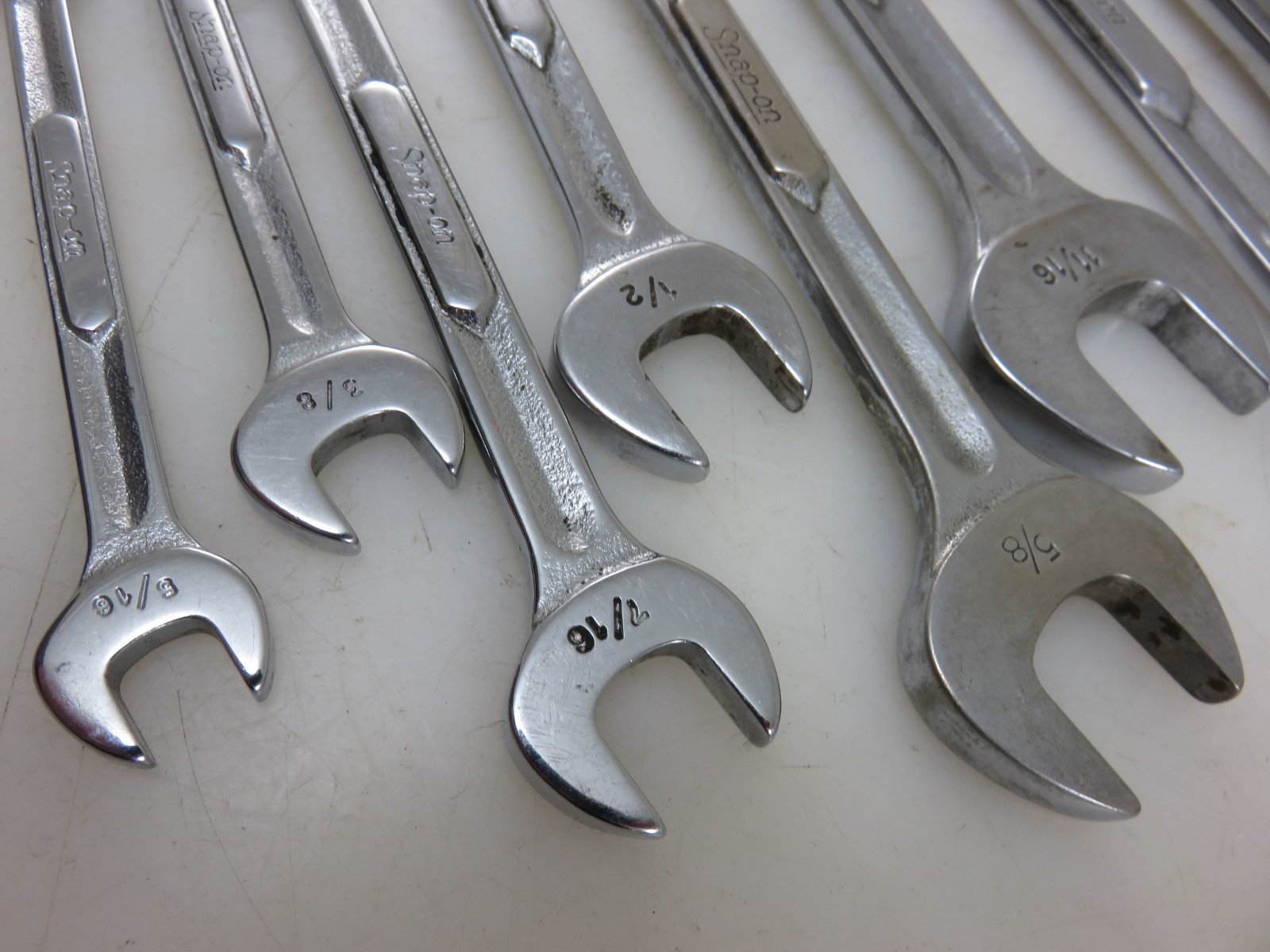 Snap-On VS Series Open End Wrench Set 11pc 1/4″-15/16″ Vintage
