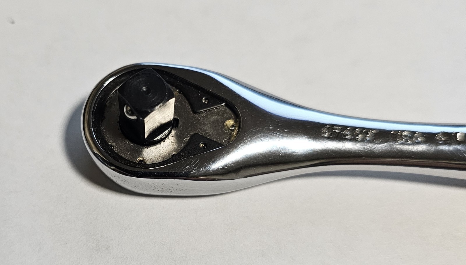 PROTO J4749XL Premium Pear head Ratchet, 5 1/2 in, Chrome, 1/4 in USA