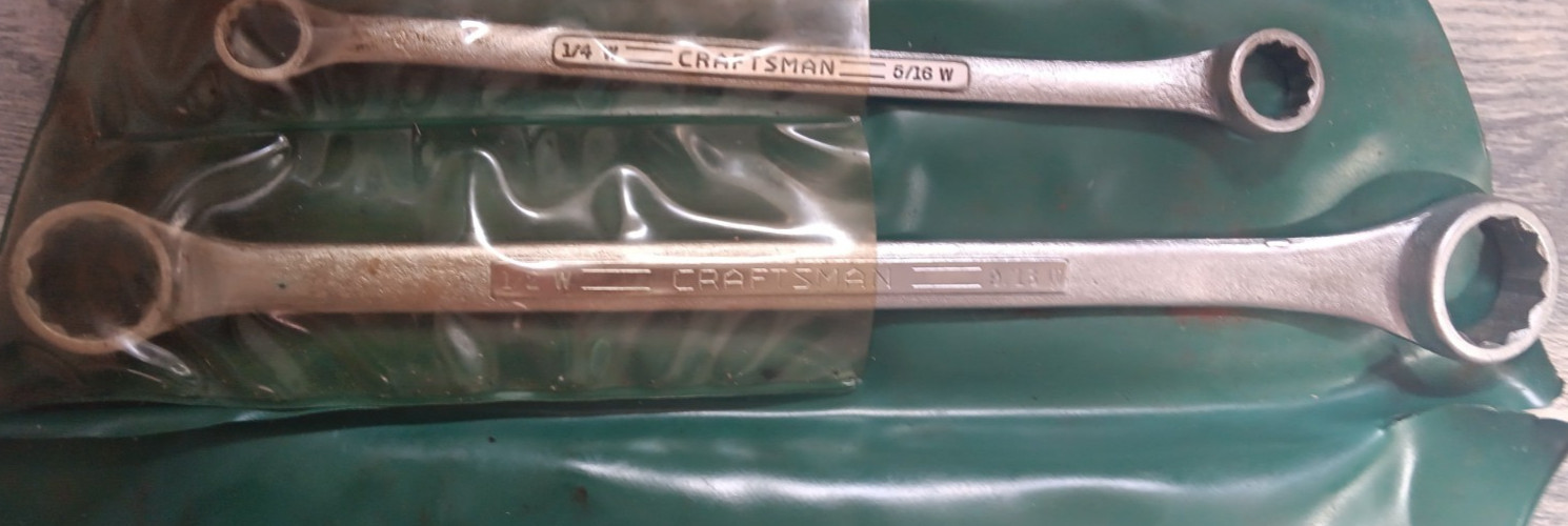 Craftsman 4296 British Standard Whitworth Box End Wrench Set