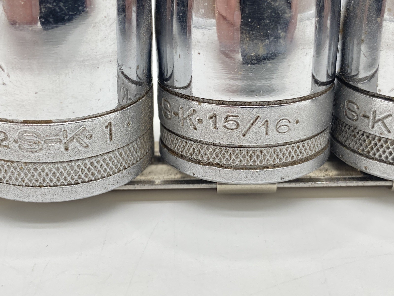 VTG S-K 1/2″ Drive 11pc Knurled Sockets 1-1/6″ down to 7/16″