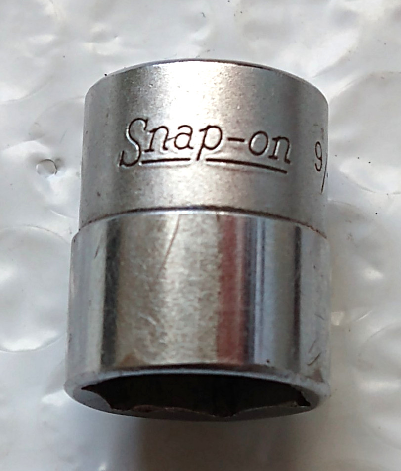 SNAP ON TM18, 1/4″ DRIVE, 9/16″ SOCKET, SHALLOW, 6 POINT.