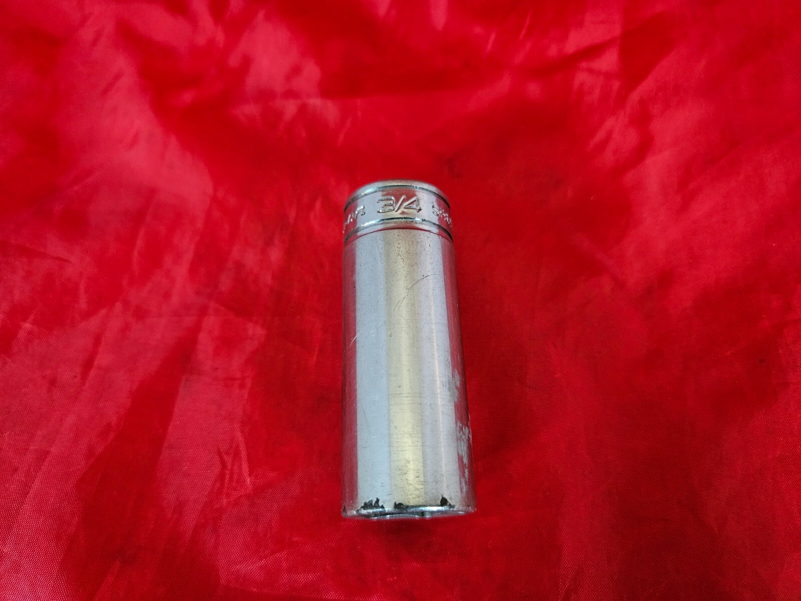 Snap-on New Logo SFS241 3/8″ Drive 3/4″ 6 Point Deep Socket USA SAE R3