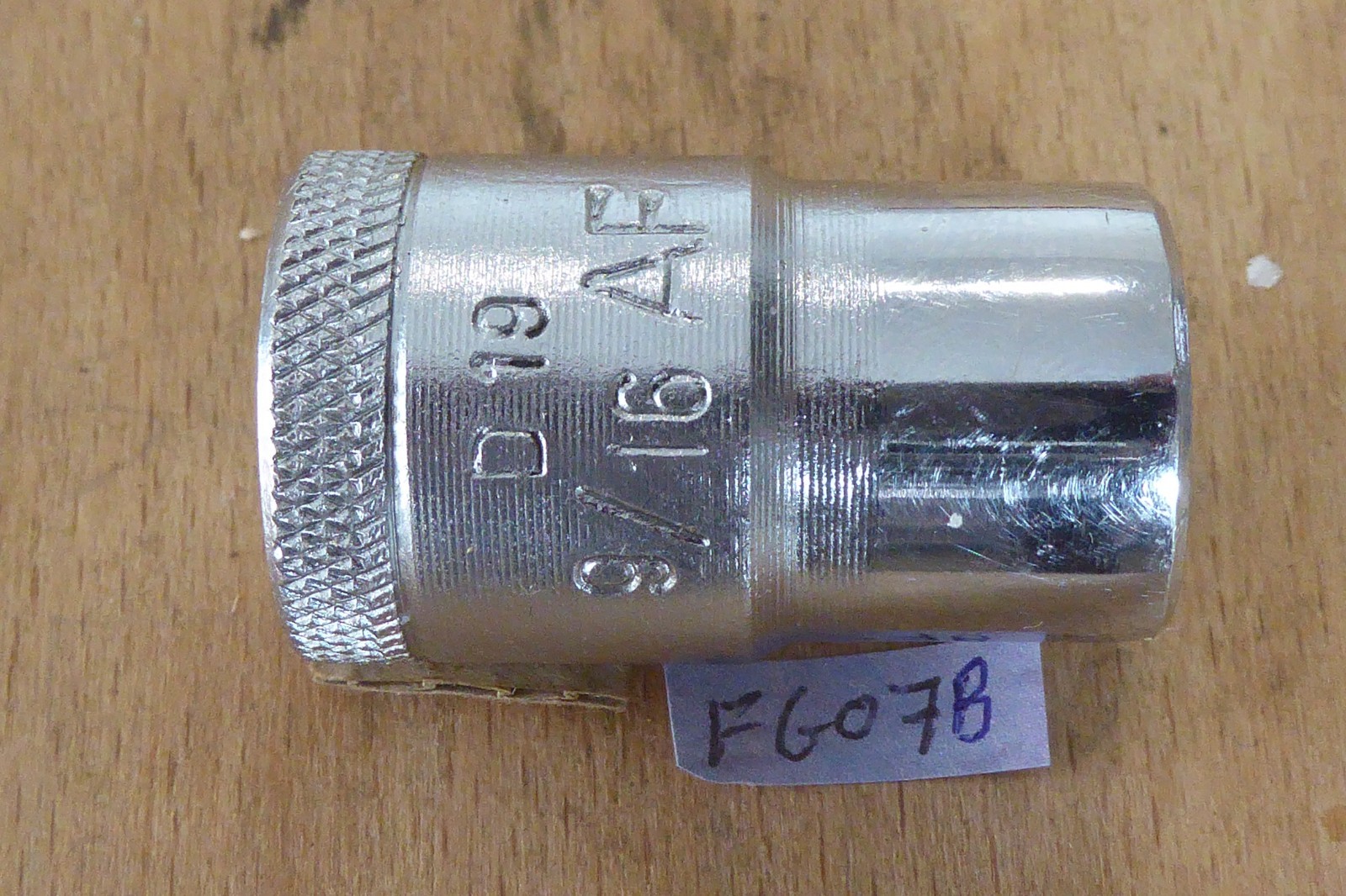 GEDORE 9/16″ AF 1/2″ drive bi-hex socket D19 made in Germany imperial
