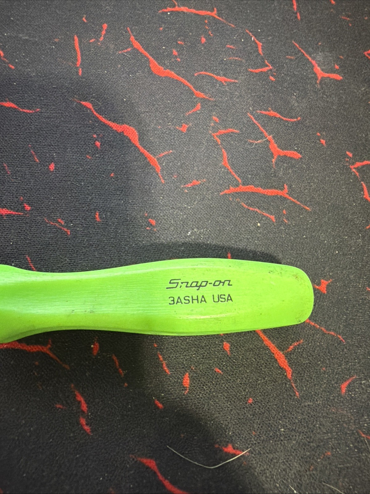 Mint! Snap On Mini Hook 3ASHA Green Hard Handle! Free Shipping!