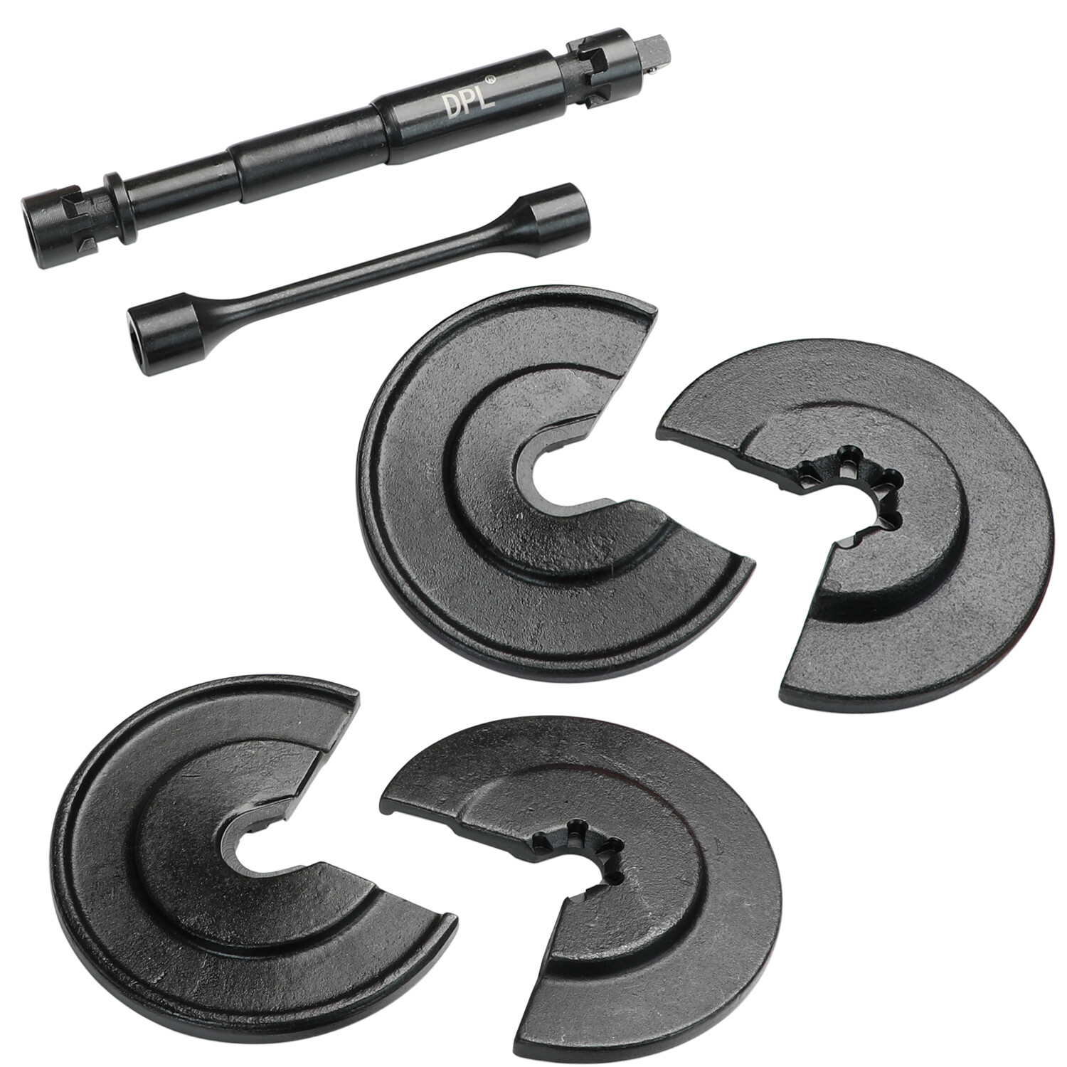 For Mercedes Benz W126 Coil Spring Compressor Telescopic Repair Tool Kit Clamps