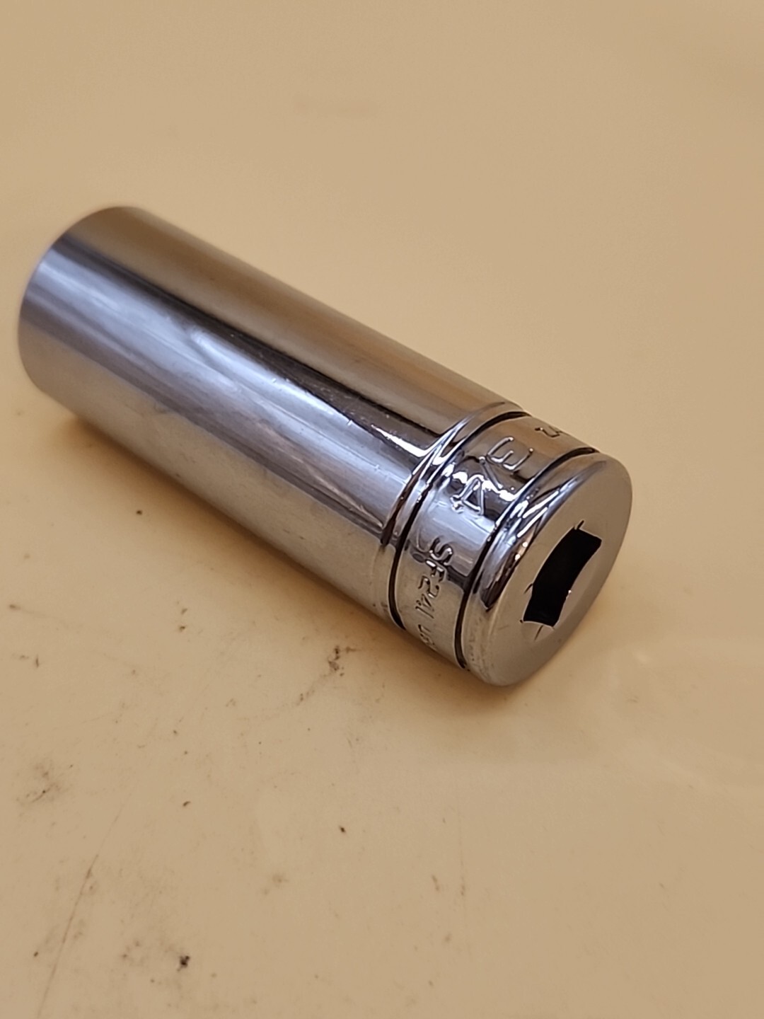 Snap-on Tools SF241 3/4″» ~ 3/8″ Drive SAE 12 Point Deep Chrome Socket USA