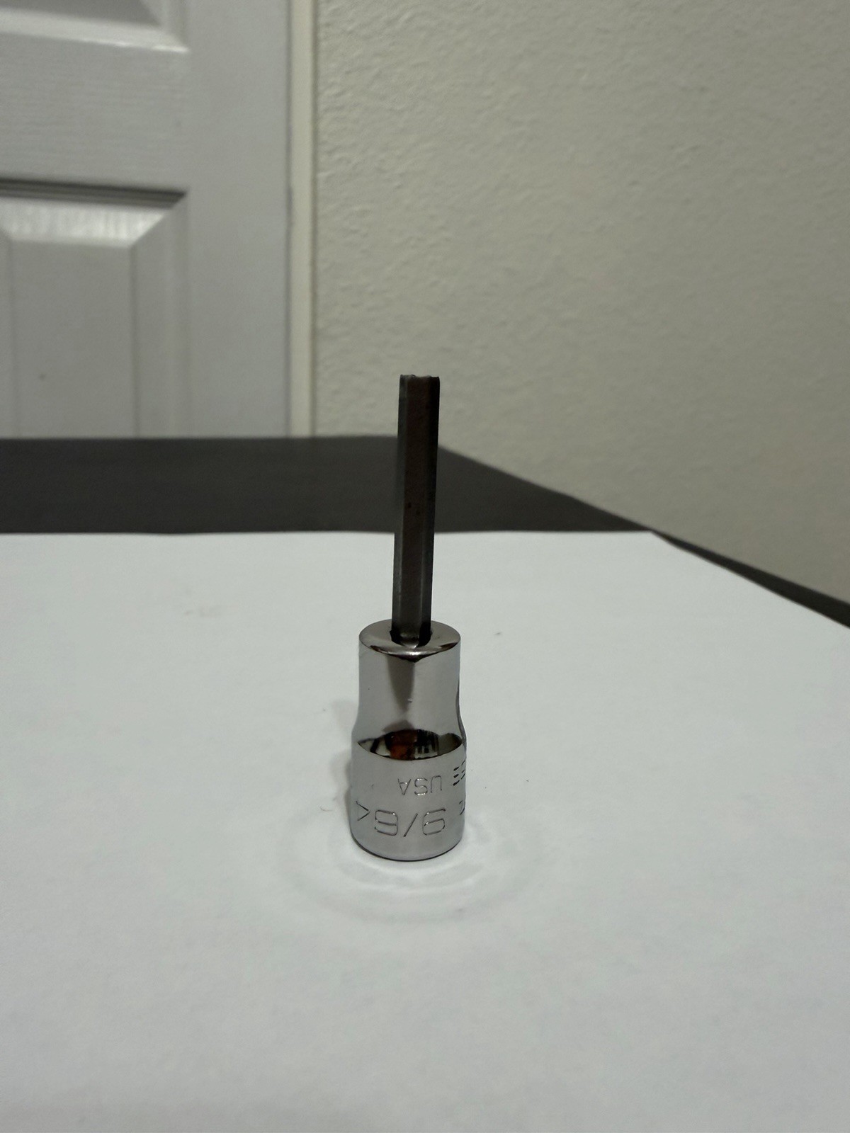 Snap-on Tools USA 1/4″ Drive 9/64″ Standard Hex Bit Driver Socket TMA4.5E