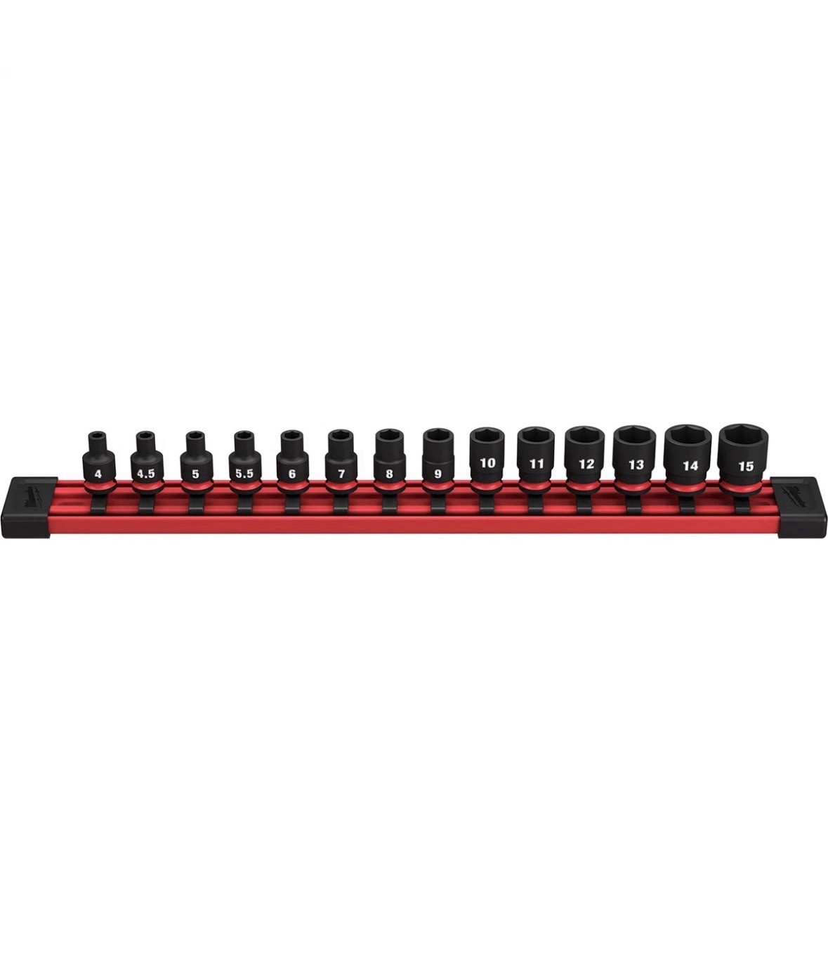 Milwaukee Tool 14PC SHOCKWAVE Impact Duty Metric Standard 6 Point Socket Set