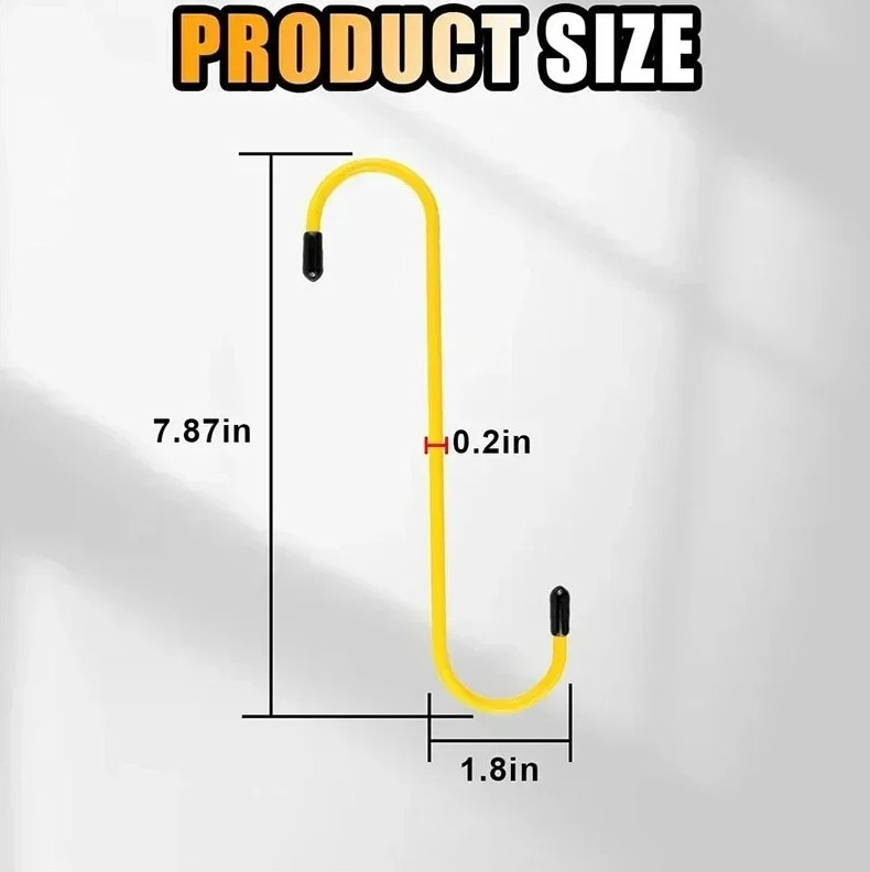 1pc Car Brake Caliper Hook Auto Caliper Hanger with Rubber Tips Universal Tool