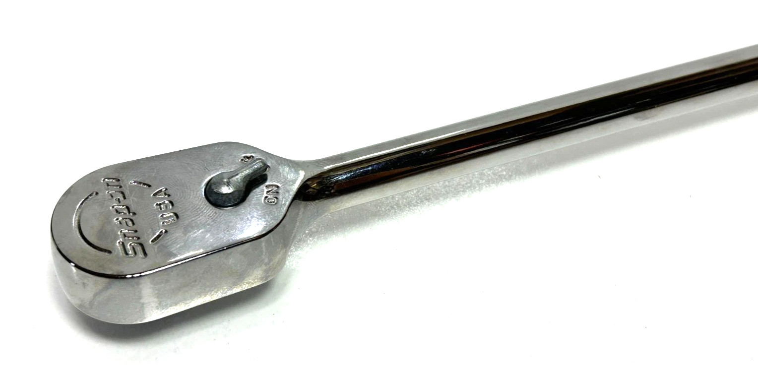 New Snap-on™ 3/8″ drive 12″ long Red Hard Handled Ratchet FHLD80 Dual 80 Tech