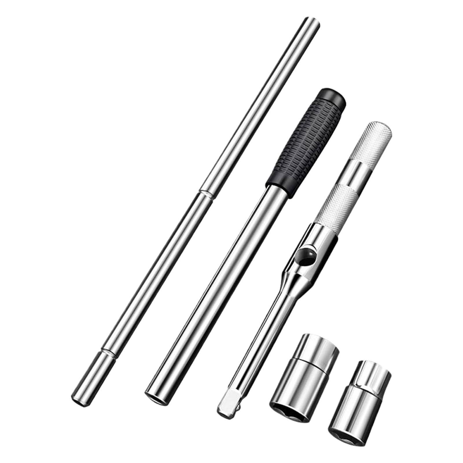Extended Lug Wrench Standard Sockets Labor Saving Detachable Nut Wrench