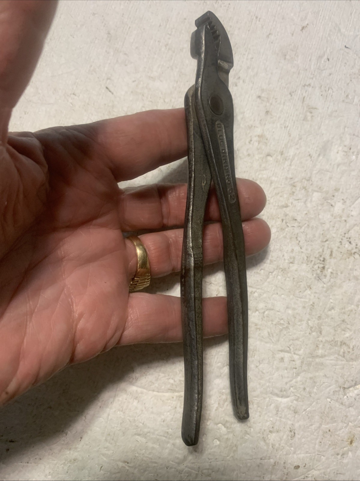 Vintage Blue Bird Tools 7.5” Battery Terminal Pliers No. 52 Made in the USA