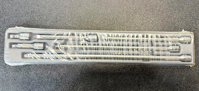 New Snap on 106ATMXW 1/4″ Drive Wobble Extension 6pc Set with Plastic Tray.