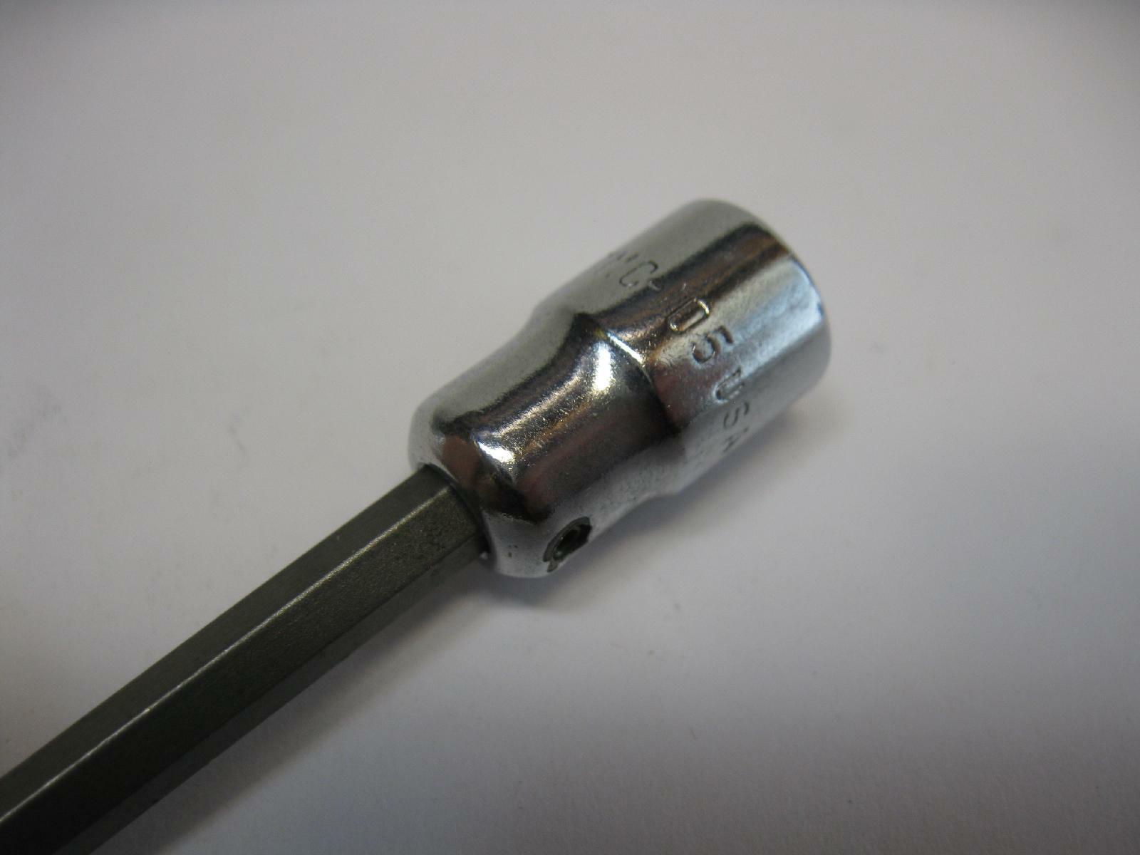 Snap-on tools 1/4″ drive 1/4in. Flat Tip Screwdriver Socket TMC-105 Nice!