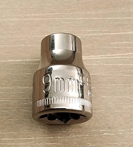 Craftsman USA 9mm Socket 6 Point 3/8″ Drive Inverted G2 43541