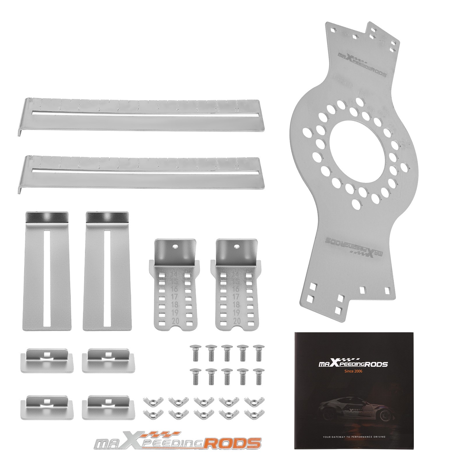 4-Lug Pattern Alignment Tool for 4×98 4×100 4×108 4×110 4×114.3 4×130 US