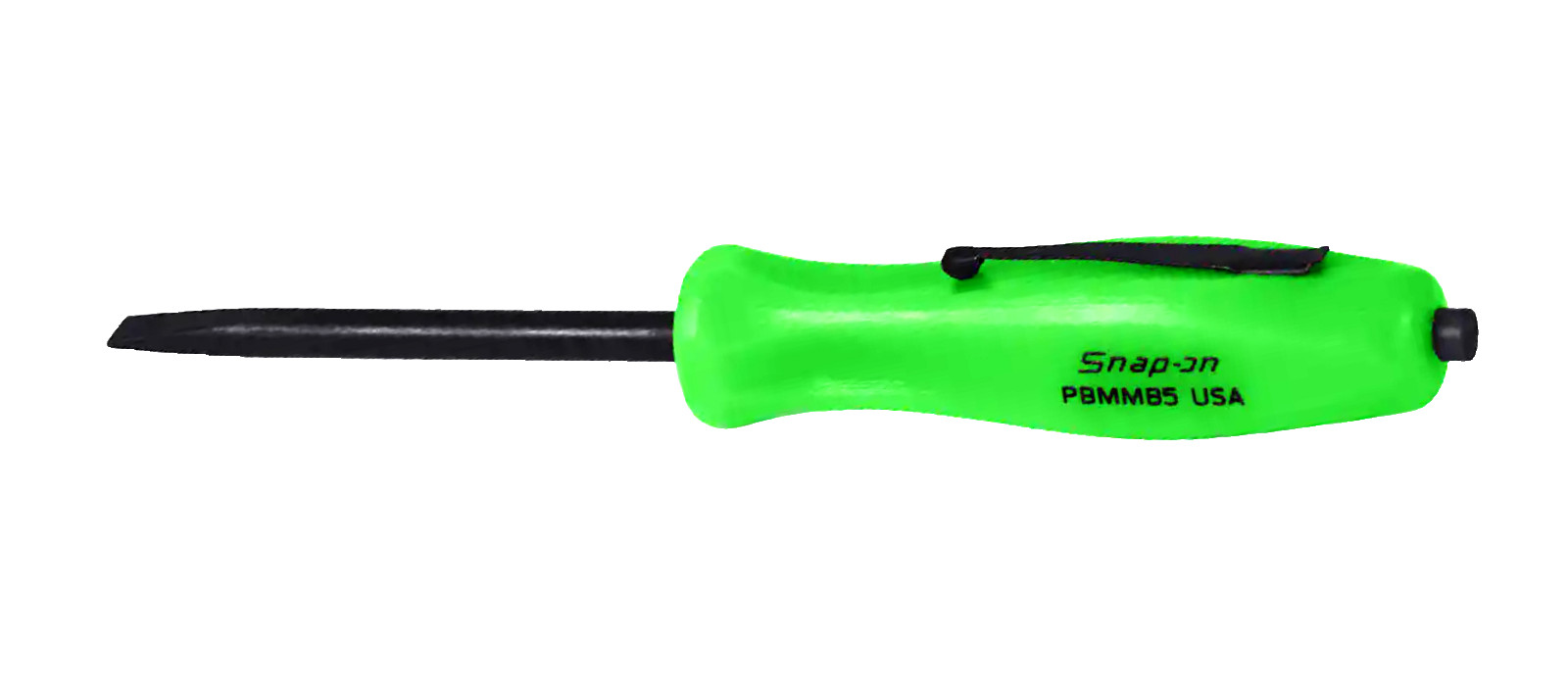 *NEW* Snap-On POCKET PRY BAR SET = 3 PCS *GREEN HANDLES* 5″ LONG ~ MAGNETIC ENDS