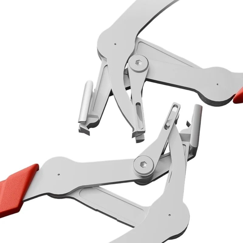 Car Clip Removal Pliers Steel Spring Loaded Fastener Remover Tool for Auto Trim