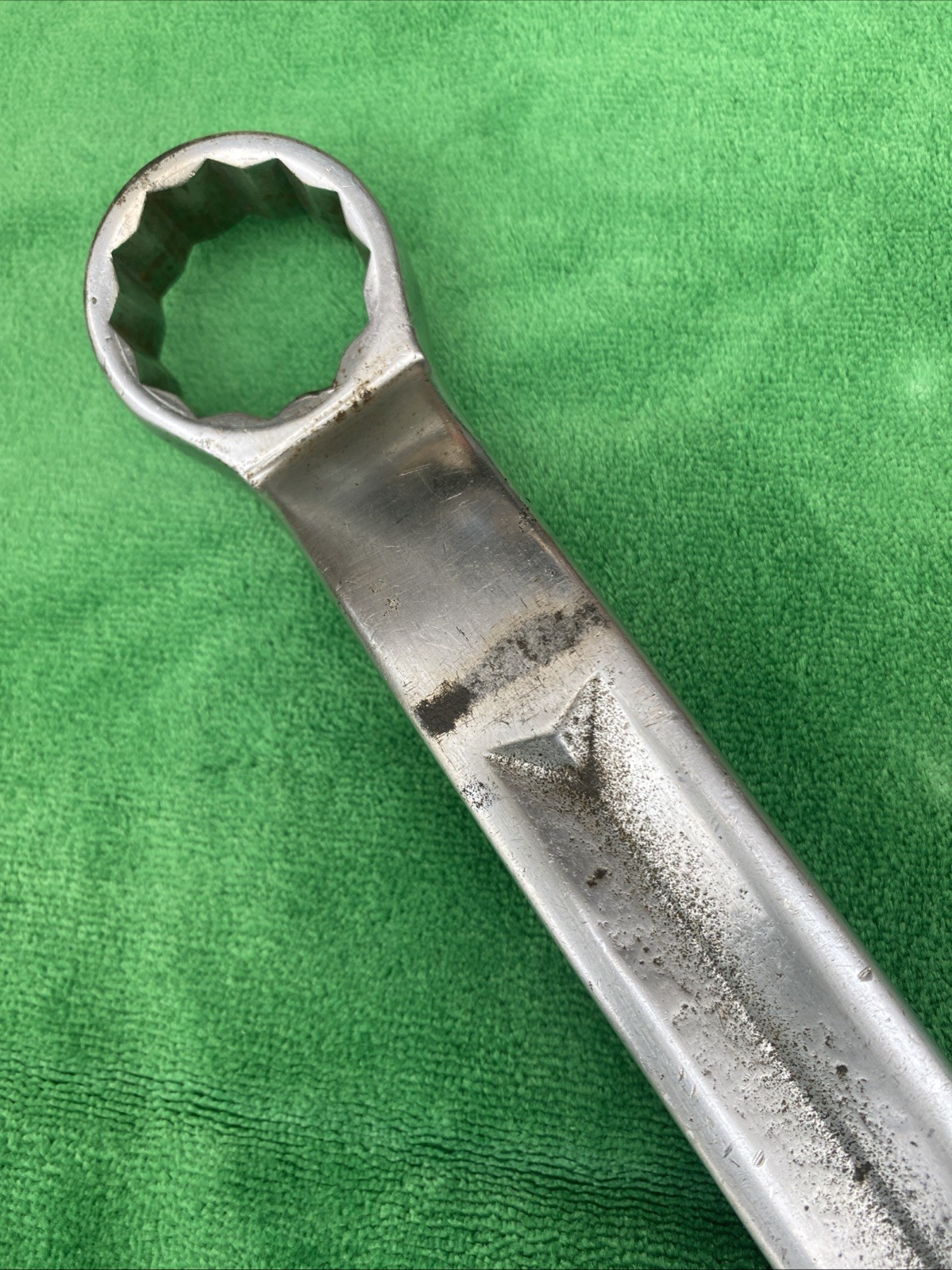 Vintage Snap On Offset Combination Wrench XV-4652 1 7/16 – 1 5/8 Made In USA