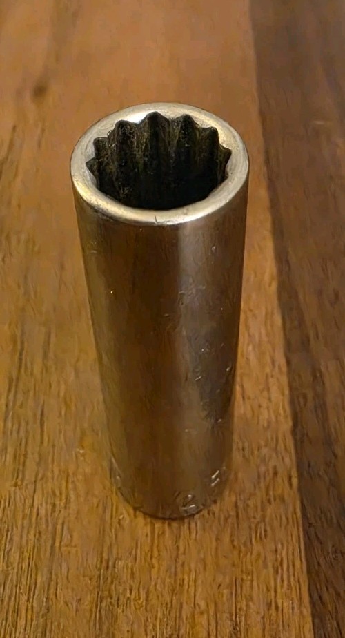 Craftsman USA 1/2″ Deep Well Socket 12 Point 3/8″ Drive Inverted G1 43312