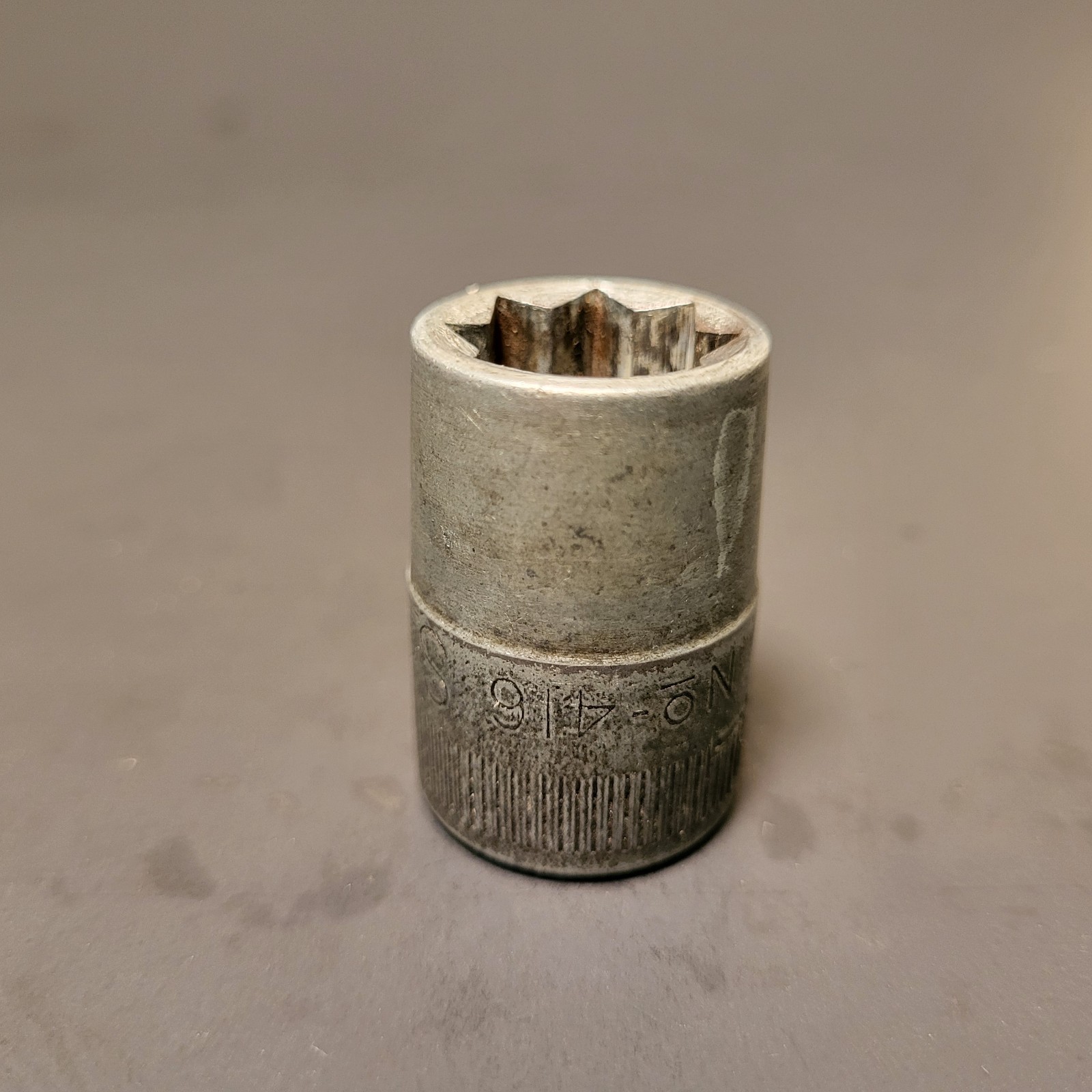 Snap On 1/2” 8 point 1923-1926 no date code antique #416 1/2” drive