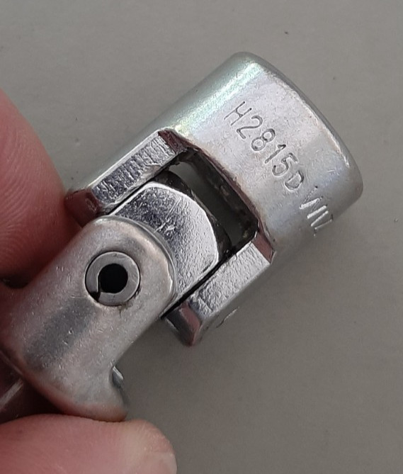Wizard Tools H2815 1/2″ Drive Chrome Universal Joint Swivel Socket Adapter USA