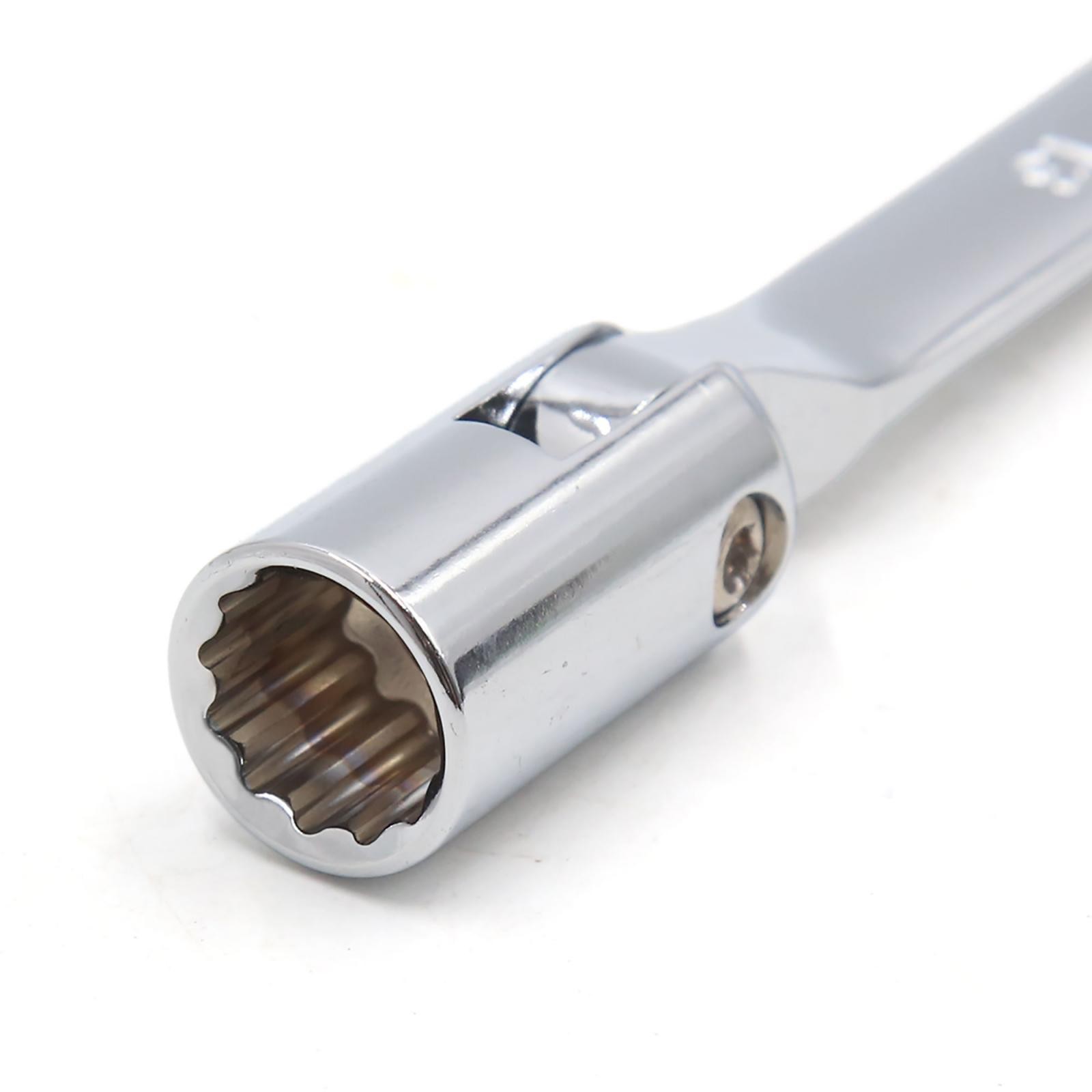 13mm Swivel Head Combination Socket Spanner Wrench Auto Car Repairing Tool