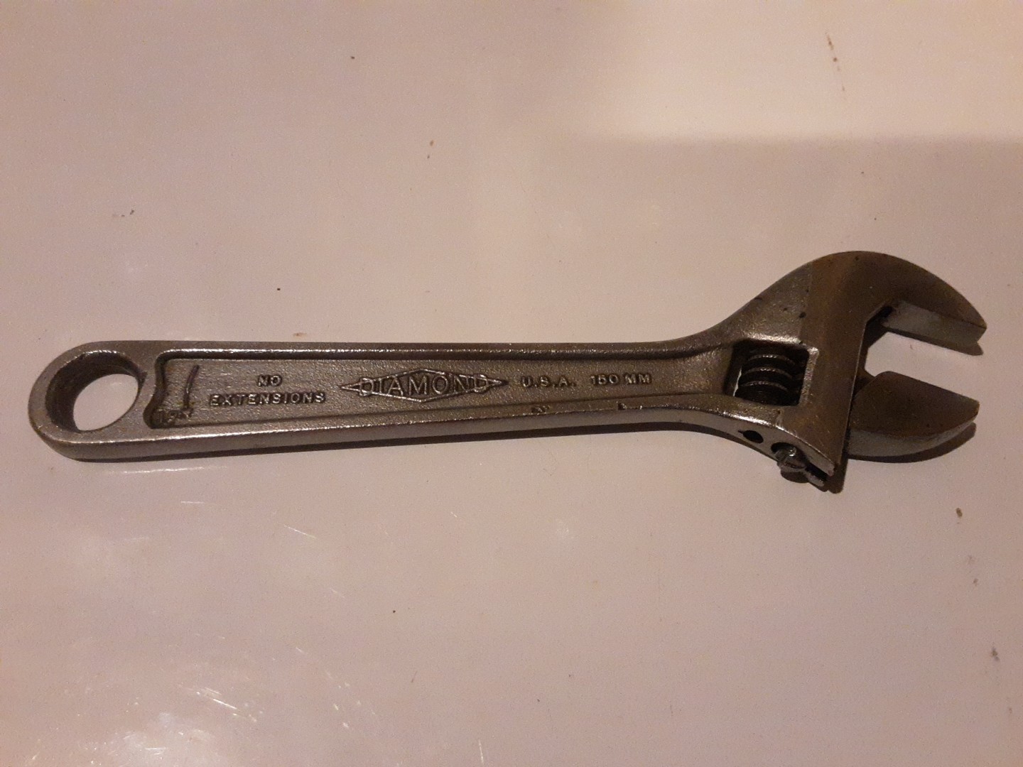 Diamond 6 Inch Adjustable Wrench
