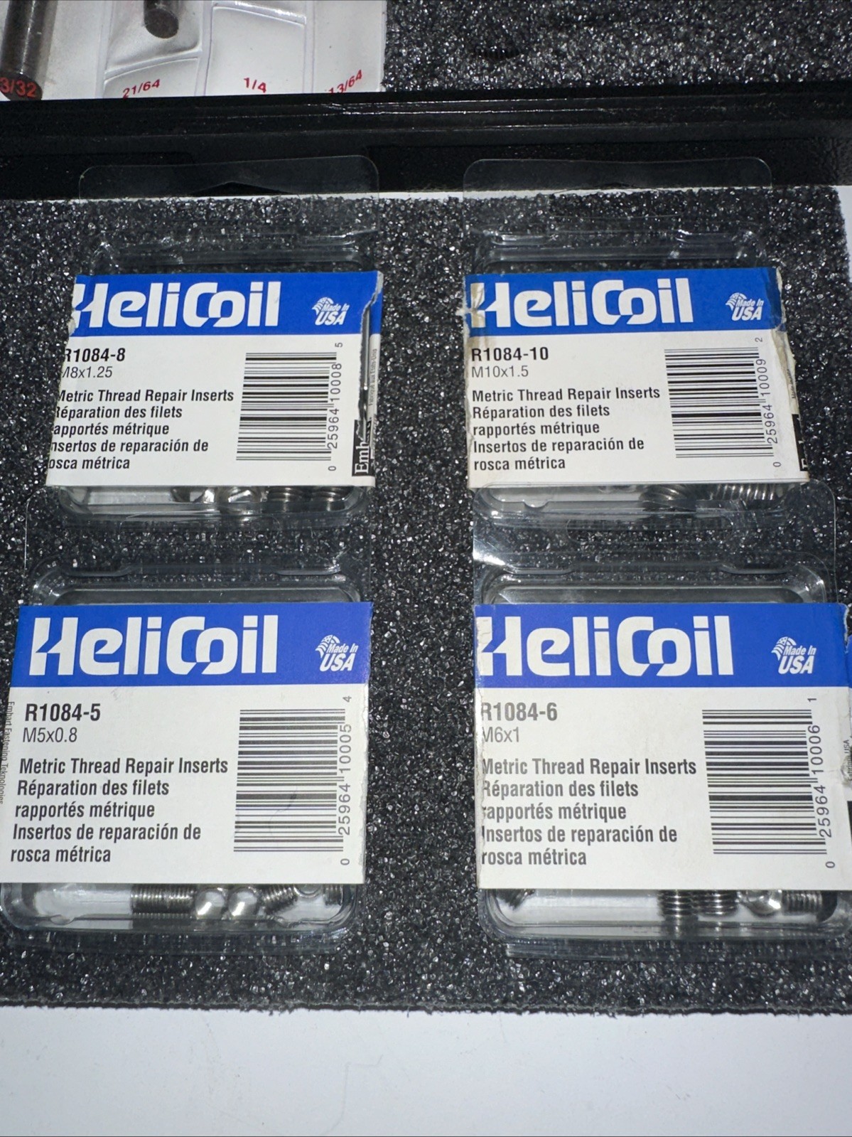 4937-150 Helicoil Metric Master Thread Repair Kit Used See Pictures