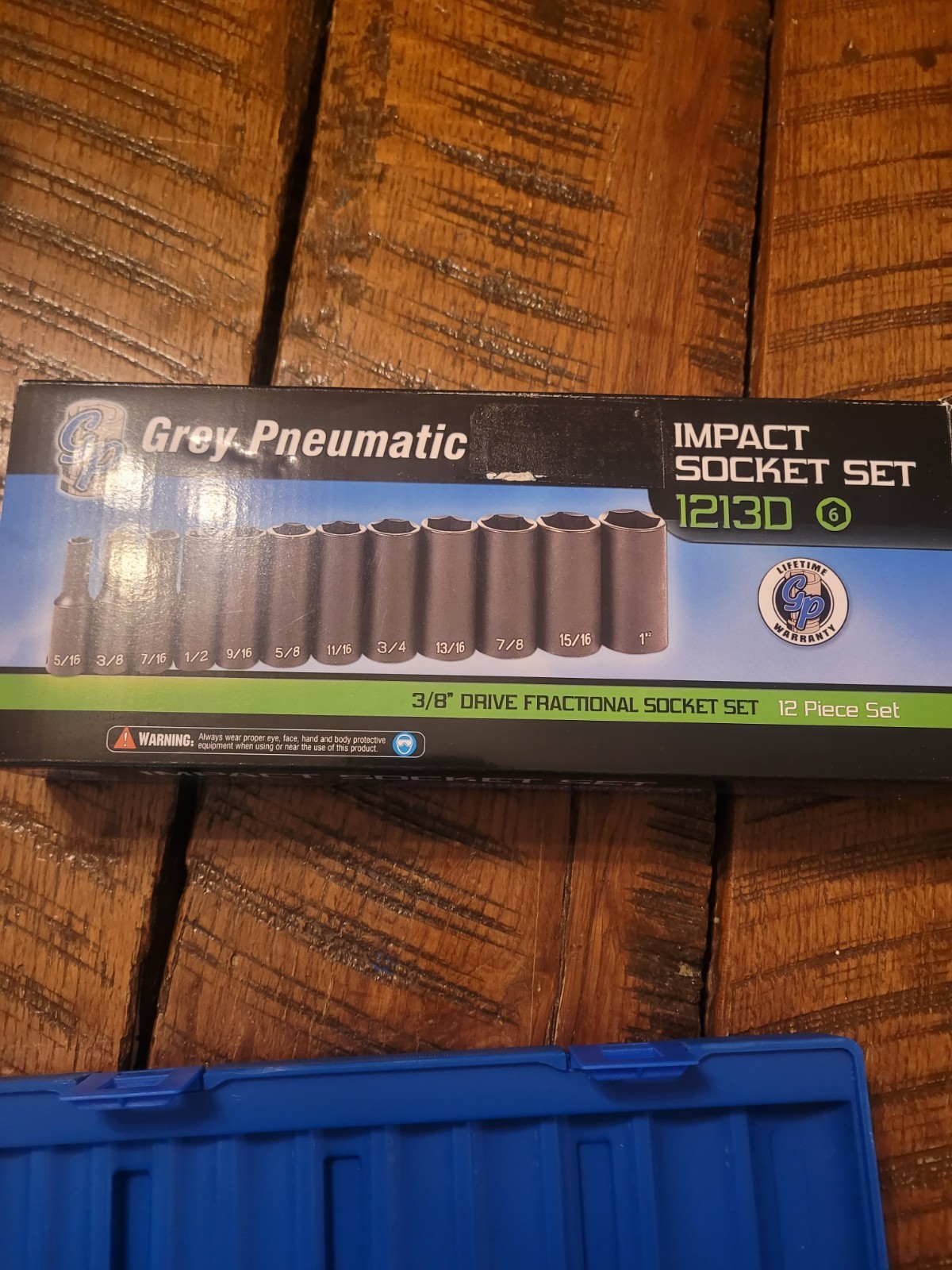 grey pneumatic 1213D Socket Set New Never Used