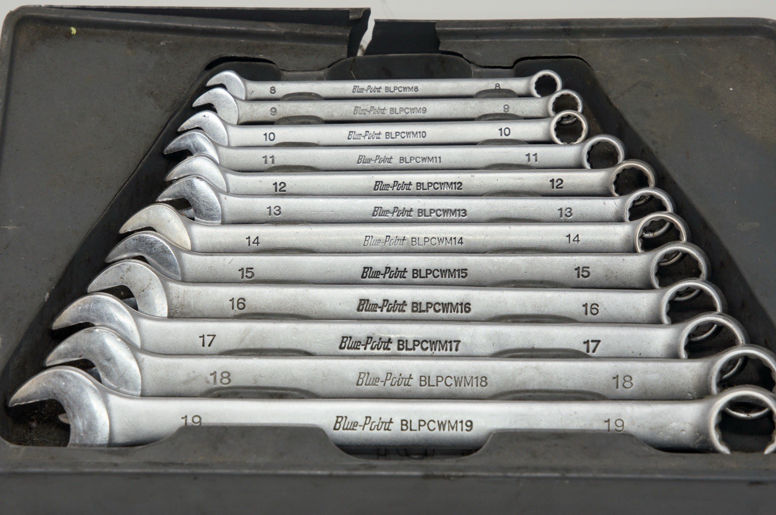 Blue Point BLPCWM 8-19mm Metric Combination Wrench Set 12 Piece