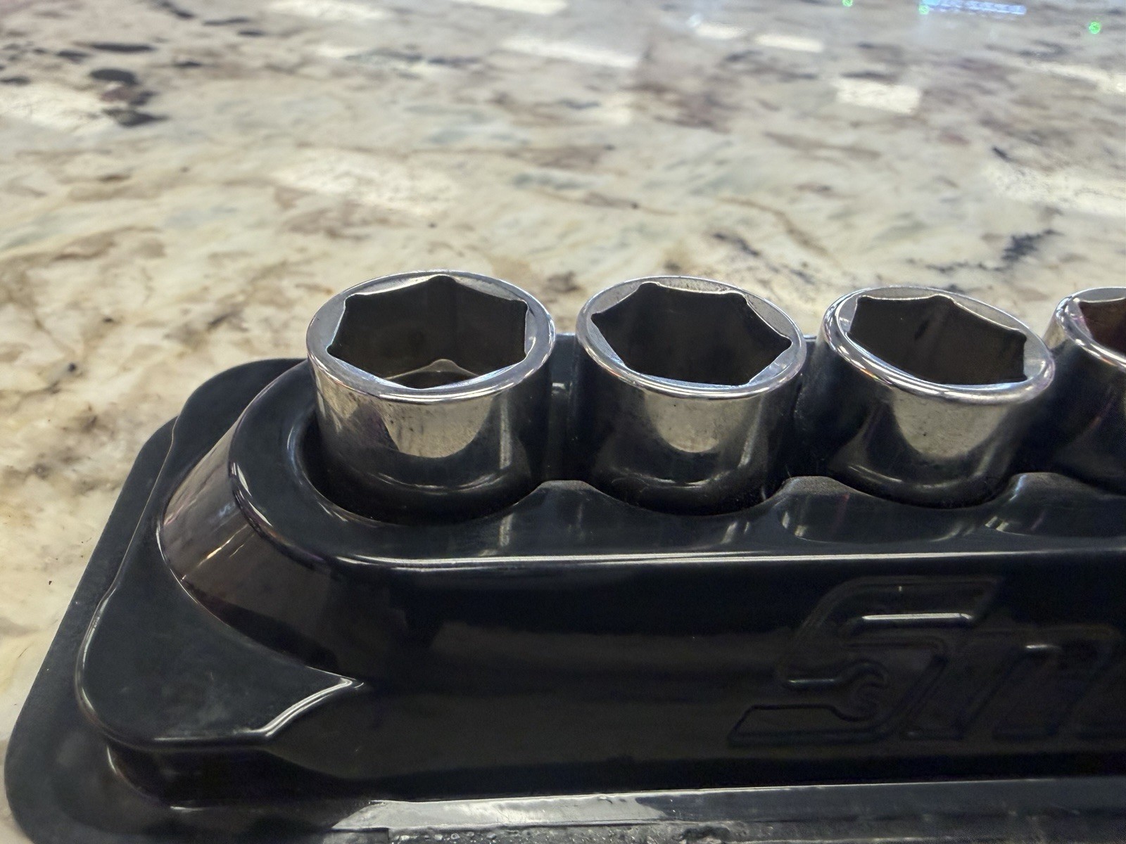 Snap-On Tools TMM 6 Point Metric ¼» Drive Shallow Socket Set of 12 Excellent!