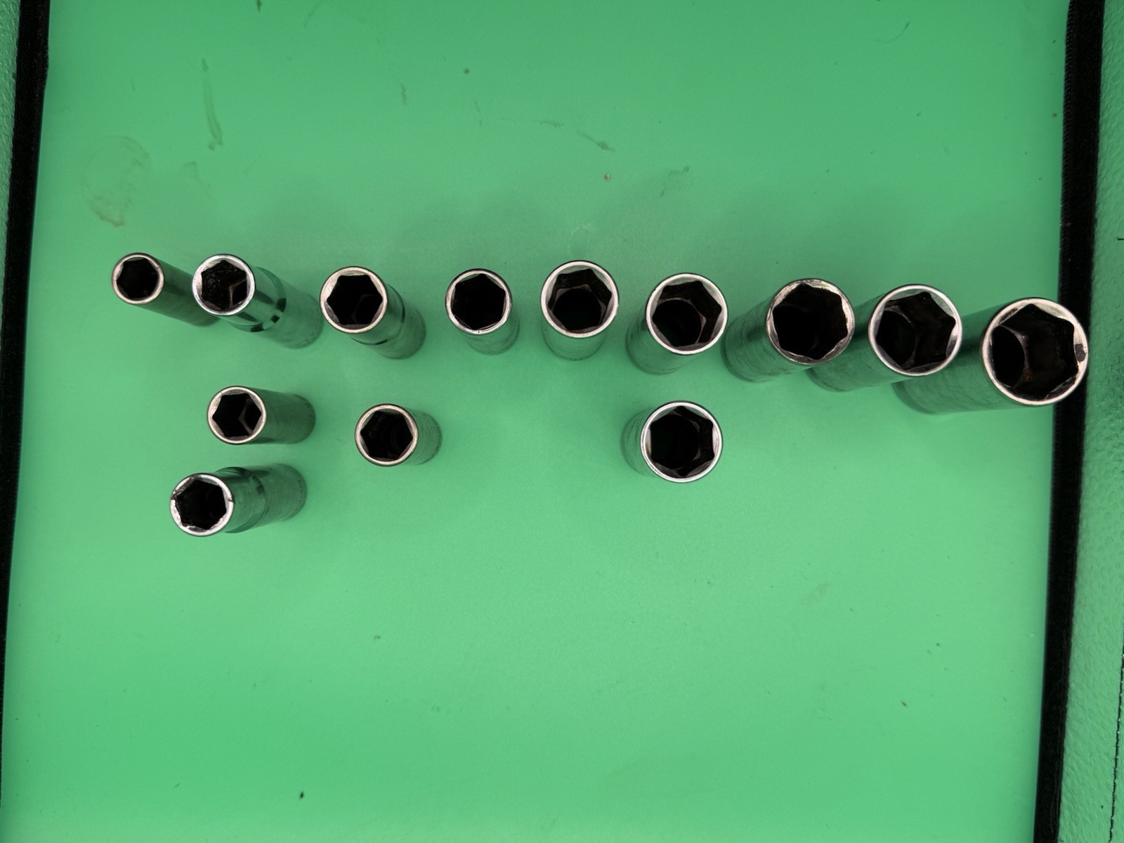 Craftsman CMMT Deep Metric Socket Lot 1/4” & 1/2” Drive 9mm-16mm; 19mm; Extras