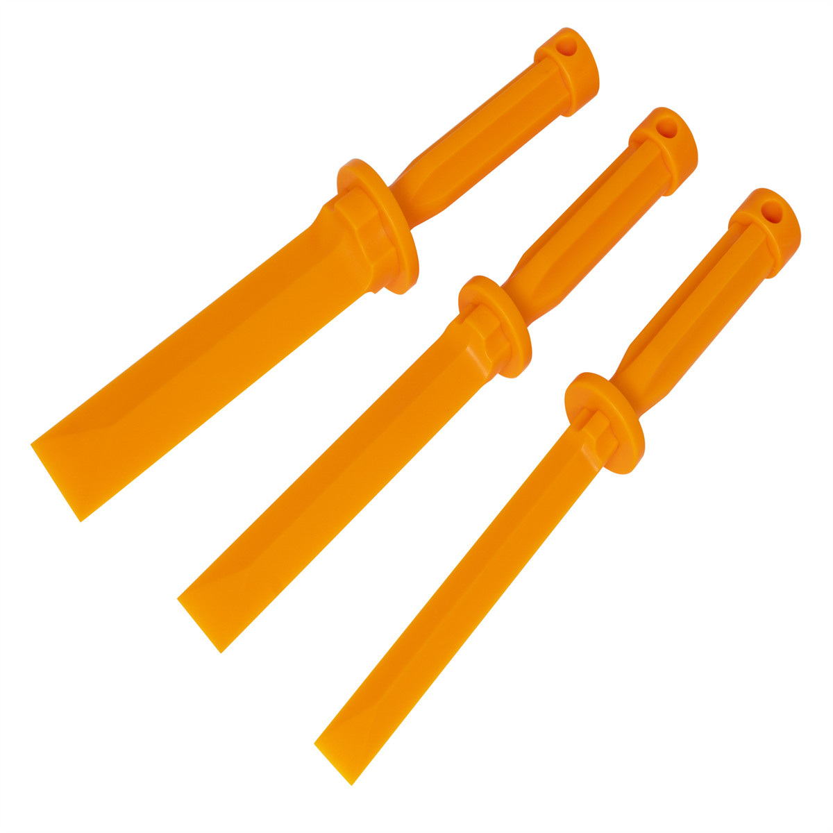 Lisle 81200 3 Piece Plastic Chisel Scraper Set