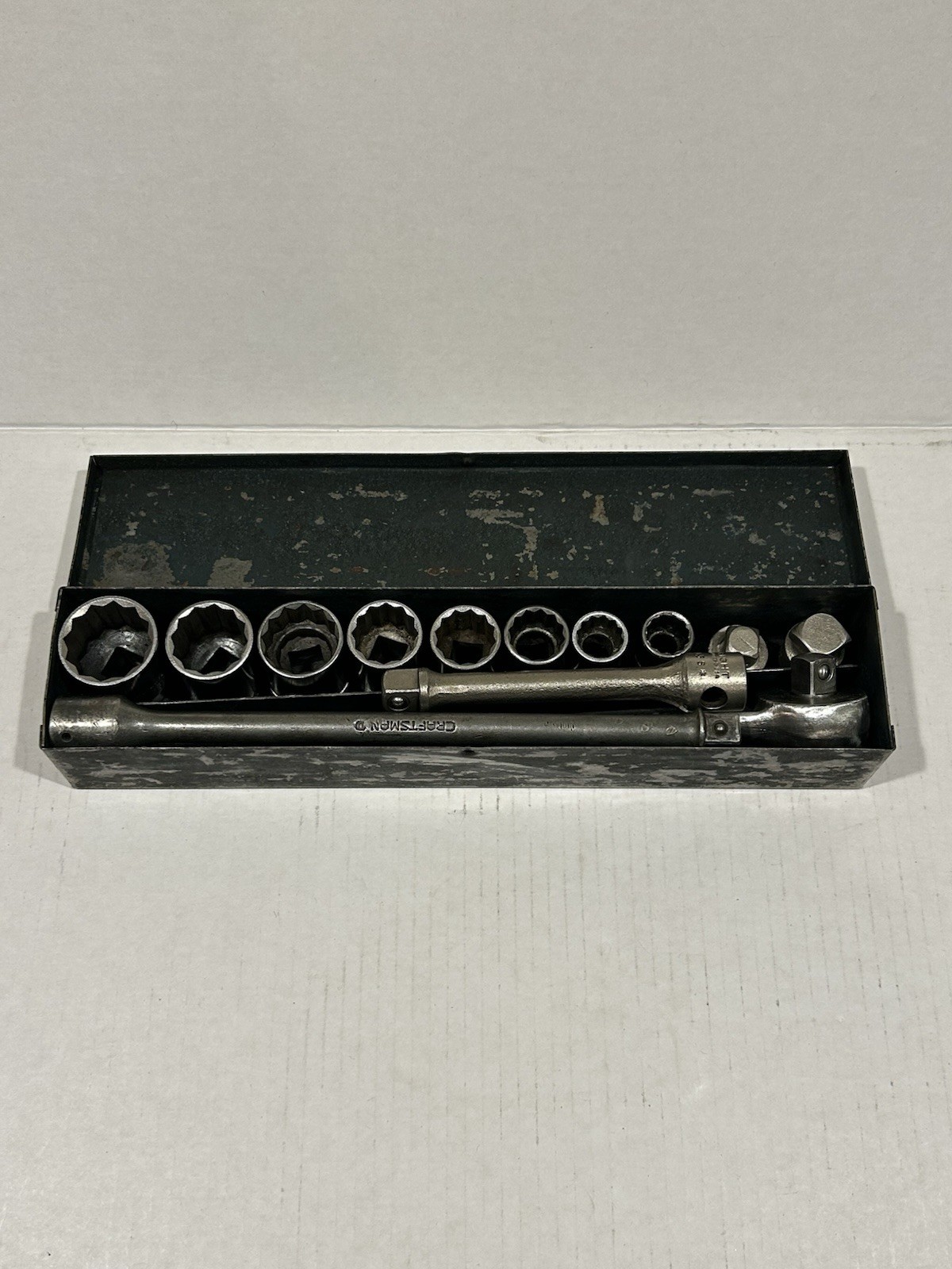 Vintage Wright Tools 14pc 1/2” Drive SAE Socket Set