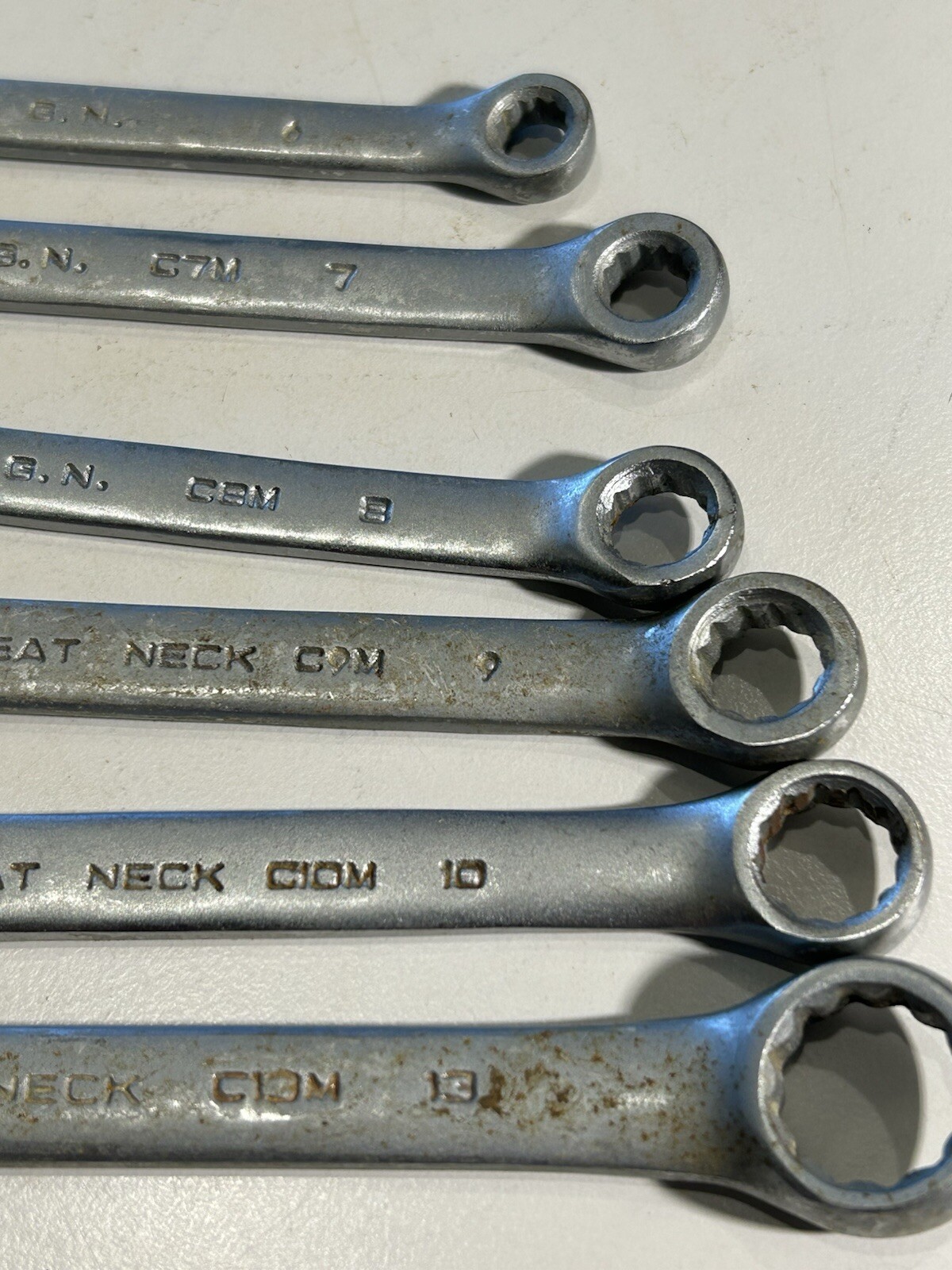 Great Neck Combo Wrench Lot Not Every Size See Photos And Description