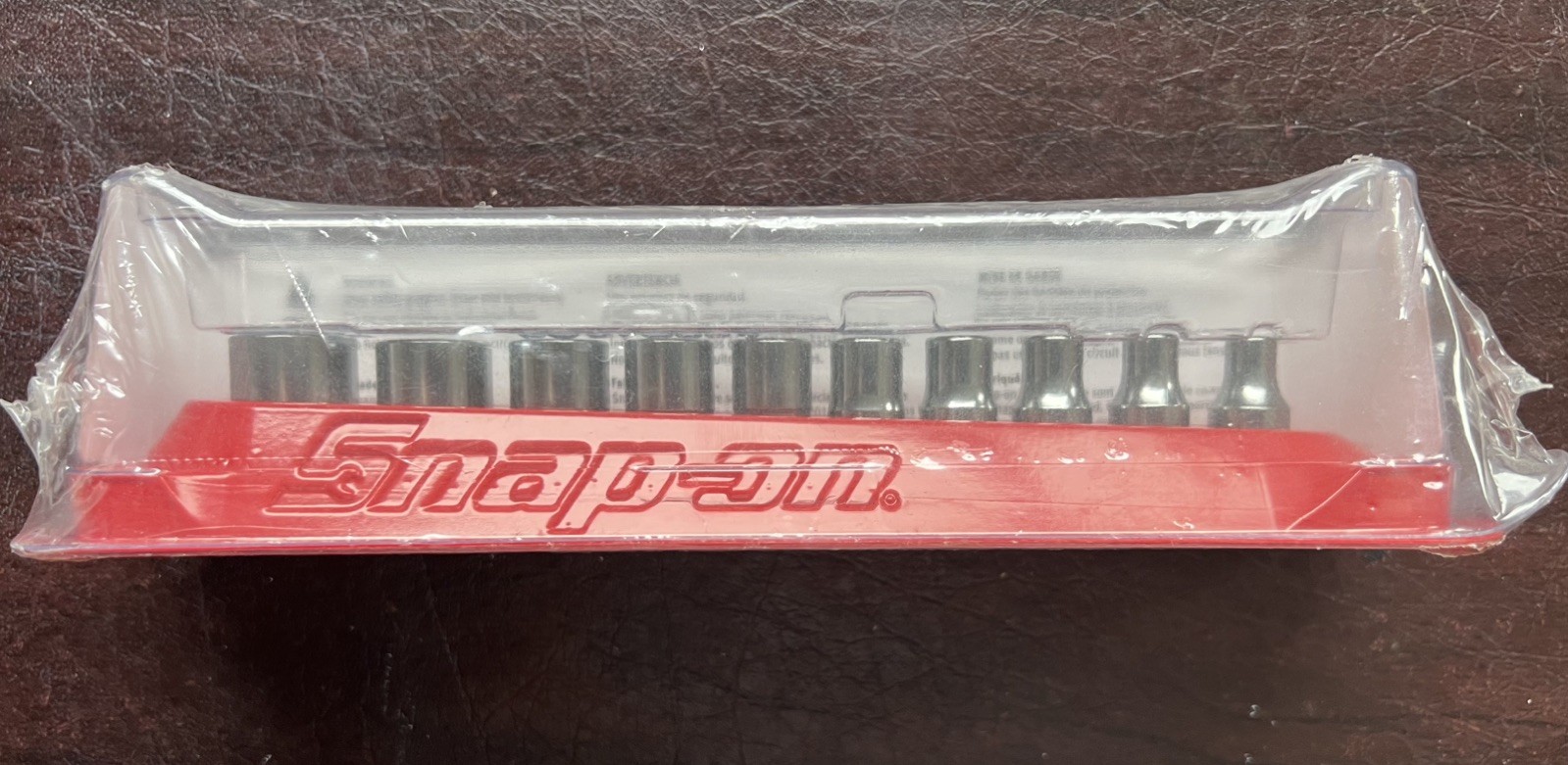 Snap On 10 pc Shallow Socket Set 110TMY NEW Sealed