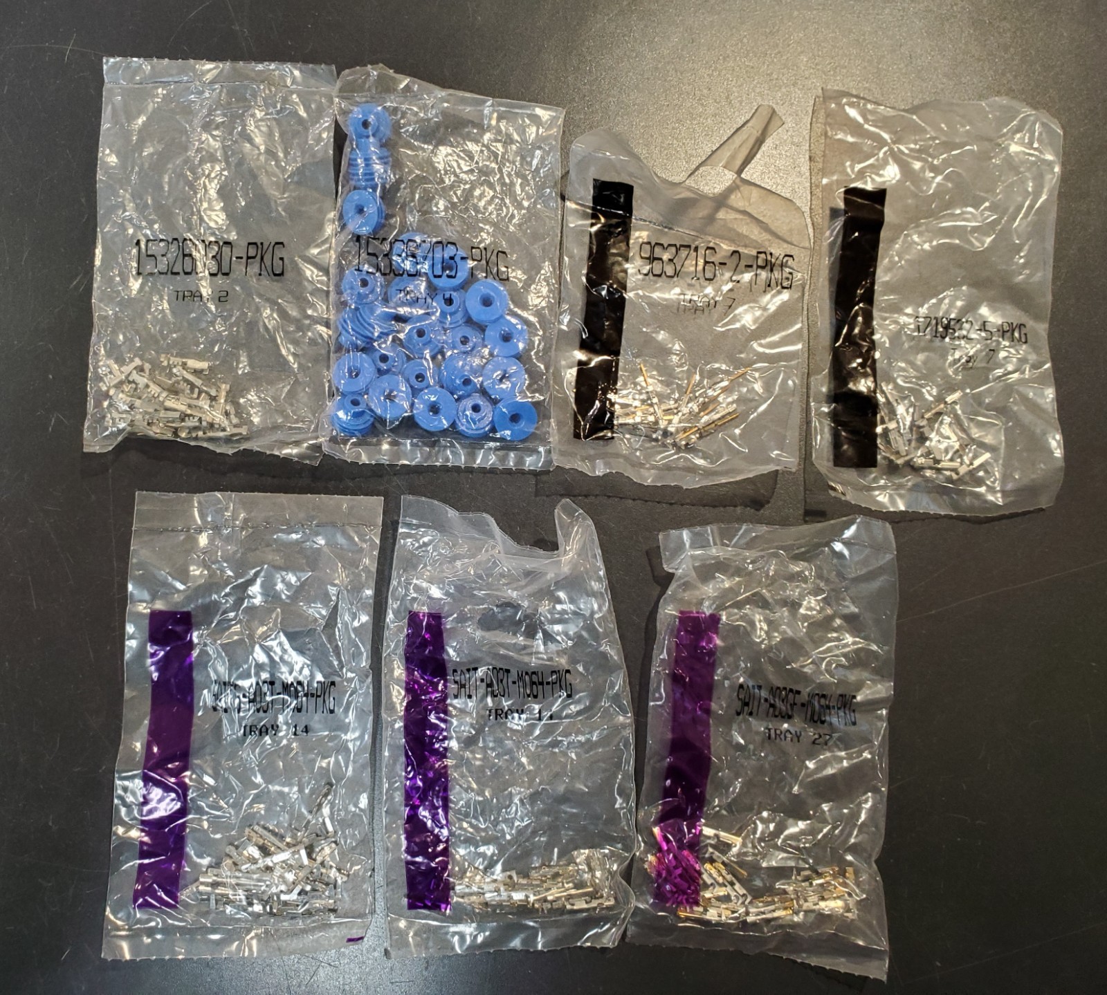 Miscellaneous Terminal Tray(contains partial J-38125-Tray 4 and others pictured)