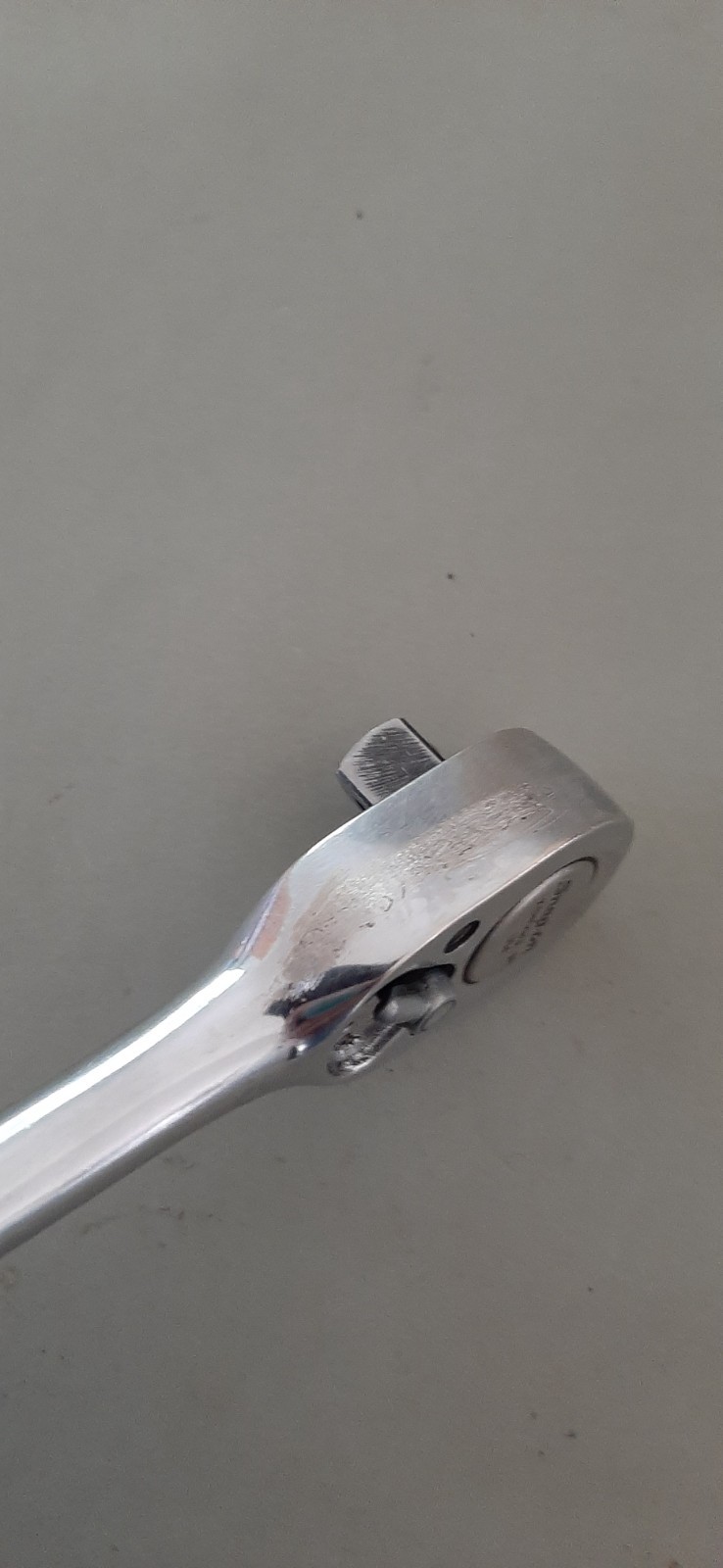 Snap-on Tools F726B 3/8″ Drive Ratchet Black Hard Handle USA Read Descript 607