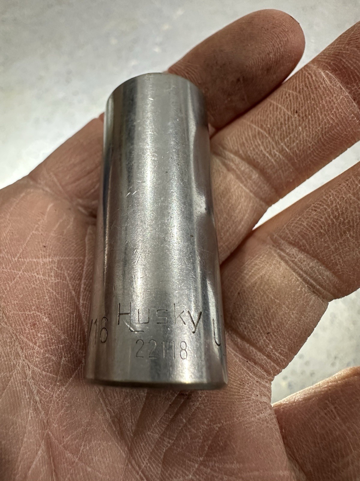 Lot of 4 SAE Standard Deep Sockets – 3/8in, 9/16in, 3/4in, 13/16in