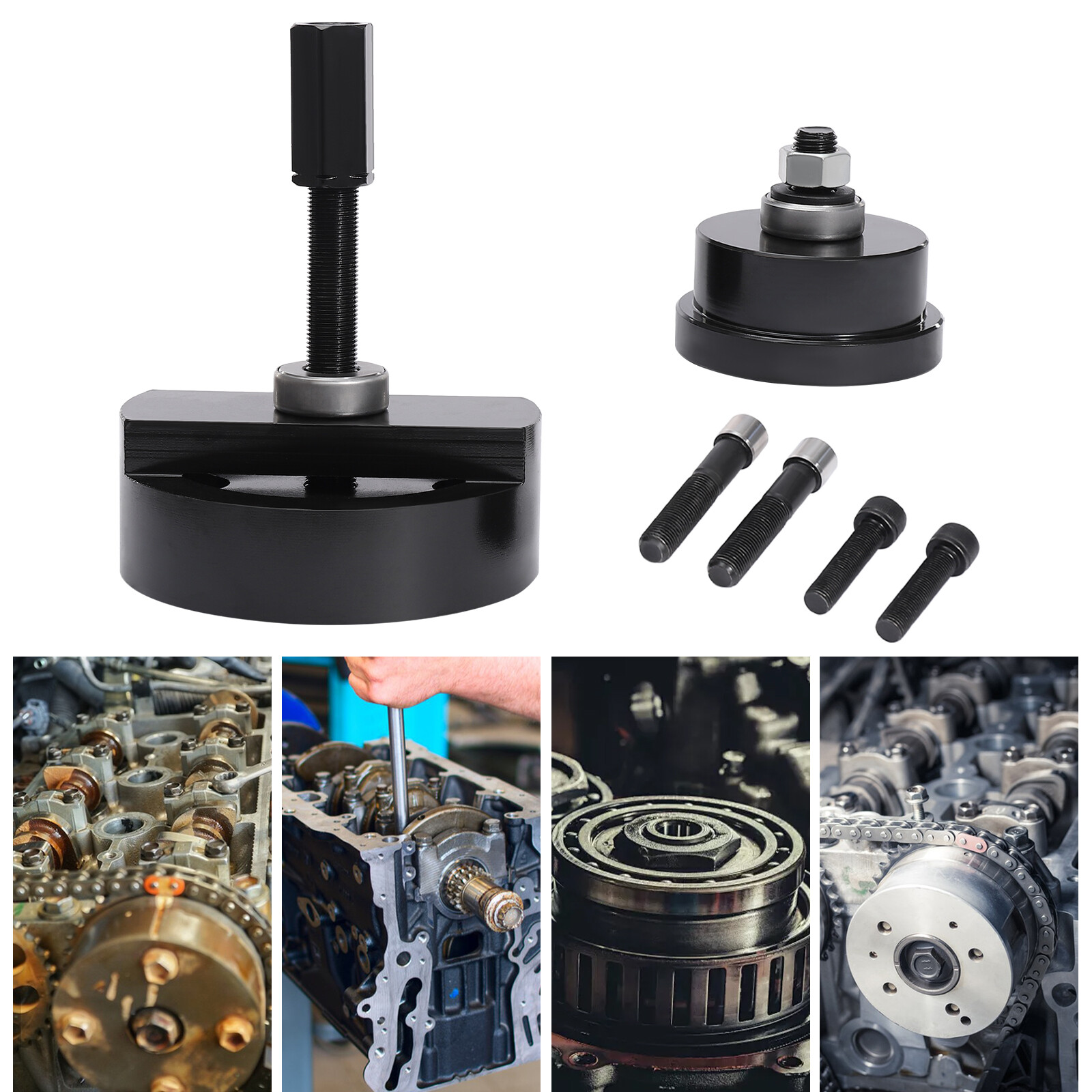 Crankshaft Front Seal Installer Rear Tool Set For Ford 2004-2010 4.5L 6.0L 6.4L