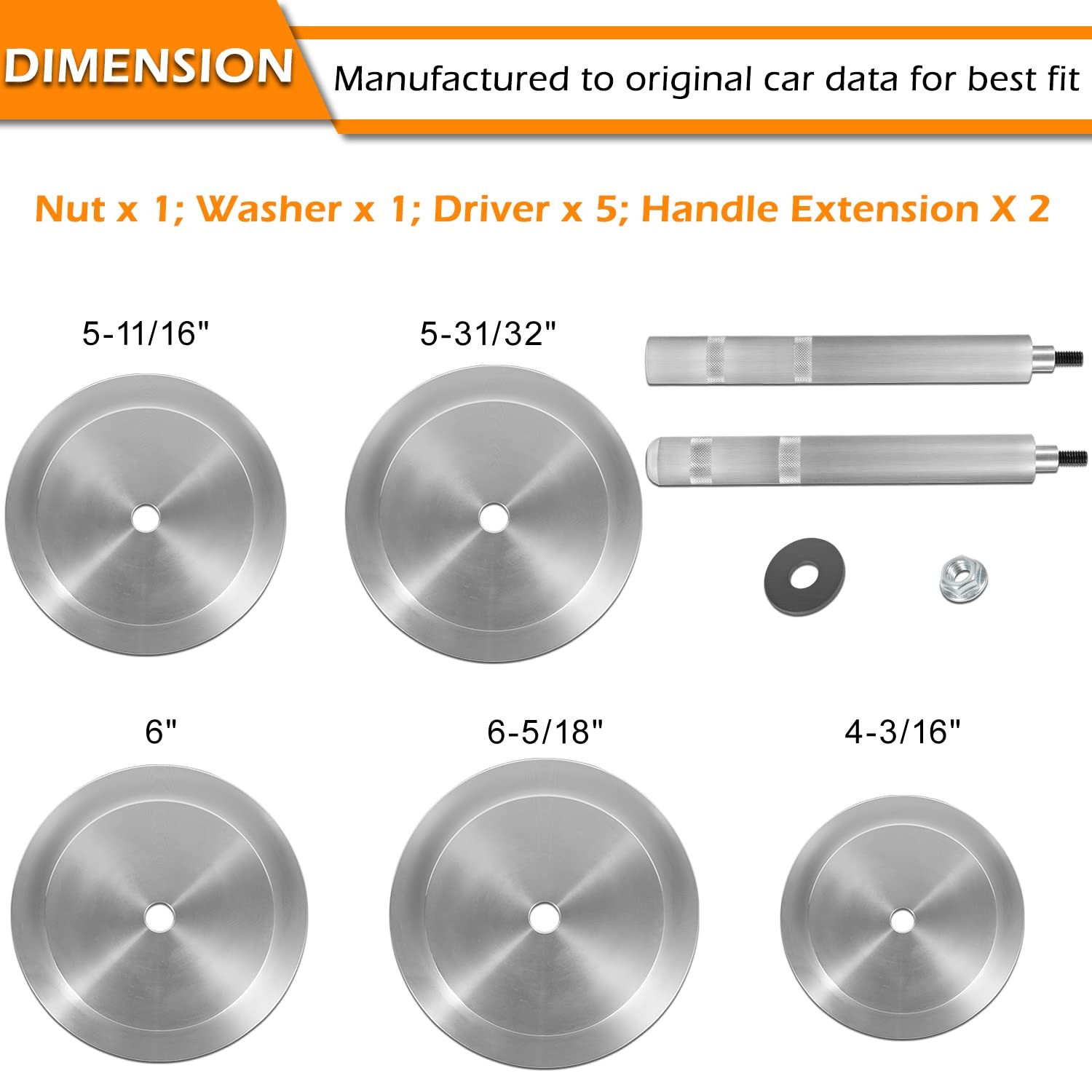 61850 Truck Hub Seal Installer Kit for Road Truck Trailers& Medium Duty Trucks