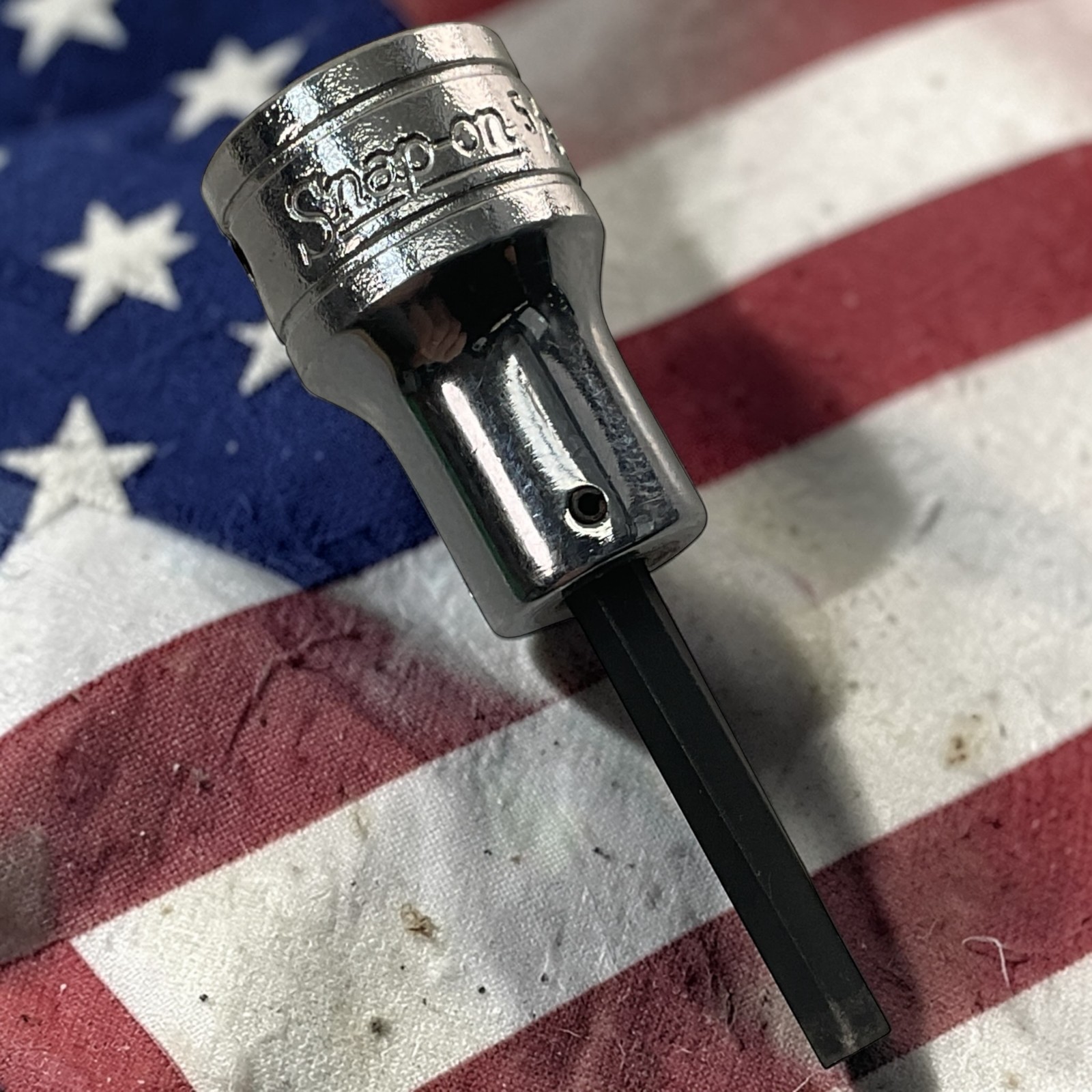 Snap-On Hex Bit Driver Socket 5/32″ FA5A 3/8″ Drive As Pictured Mechanic Tool US