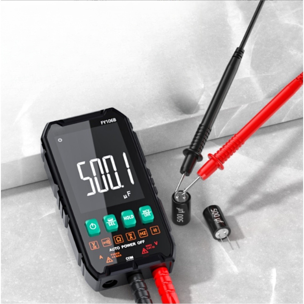 106B Ultra Thin Digital Multimeter with Large LCD Screen for Indoor Outdoor Use